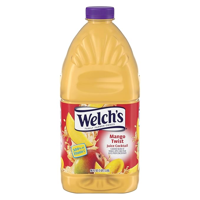 Welch’s Mango Twist Juice Cocktail 96 Fl Oz Bottle