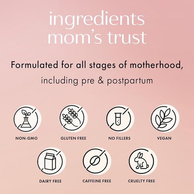 Boobie Relax Mom Postpartum Stress Support Supplement | Breastfeeding Friendly Approved | Postnatal Mood and Energy Support for Women with Ashwagandha &amp L-Theanine 60 Capsules