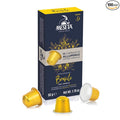 Meseta Monorigine Brasile 100 Nespresso Compatible Aluminium Coffee Capsule Pack -For Use in Nespresso Essenza Pixie Citiz Inissia Lattissima Maestria other Nespresso Originaline Machines - 100c