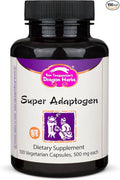 Dragon Herbs Super Adaptogen | All Natural Supplement to Support Well-Being Mood Immune Function Strong Adaptive Response | All Natural Ingredients Non-GMO (100 Capsules 500 mg Per Capsule)”