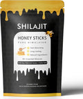 Rone Honey Packets with Himalayan Shilajit Natural Honey Saffron - Energy Boost &amp Immune Support 85+ Trace Minerals 75%+ Fulvic Acid - 20 Sticks (1)