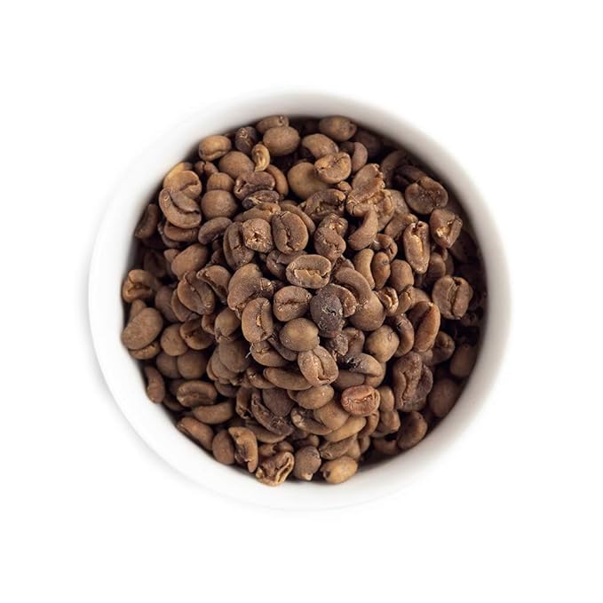 Fresh Roasted Coffee Unroasted Organic Sumatra Water-Processed Decaf | USDA Organic 100% Single Origin Kosher | 5 Pound