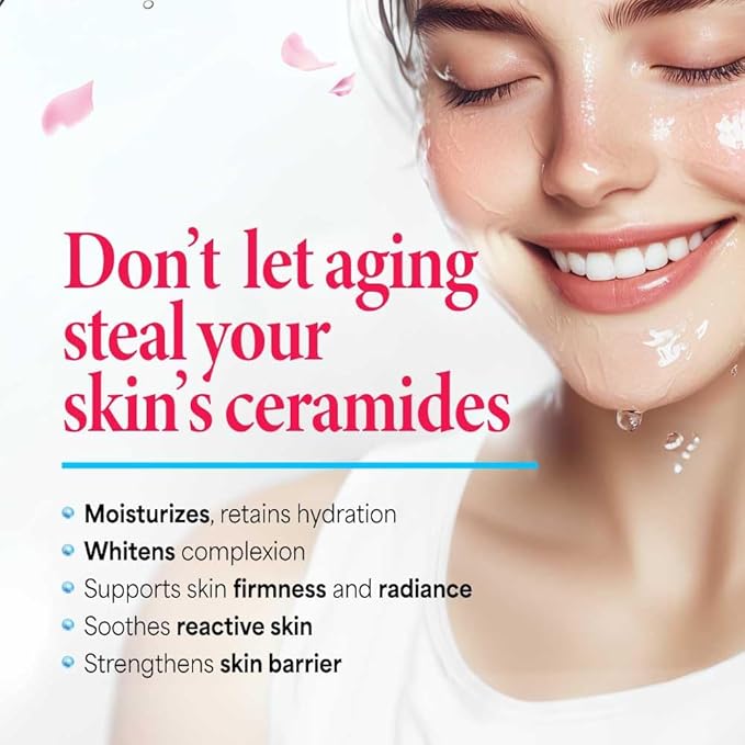 LABO Nutrition Le Ageless Placenta 99 with Ceramides -Placenta Supplement with Collagen Peptides Oryza Ceramides-Skin Regeneration Hydration Anti-Aging Wrinkle Support Immune Health 60 Capsulesx3