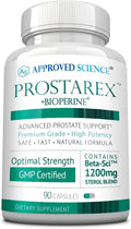 Approved Science Prostarex - Prostate Supplement - Saw Palmetto 1200mg Beta-Sitosterol Bioperine - 90 Capsules - 1 Month Supply