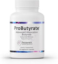 Tesseract Medical Research ProButyrate Gut Health Supplement Butyric Acid Complex Gastrointestinal Support Supplement Helps Restore Balance to Stabilize Gut Microbiome 600mg (60 Capsules)