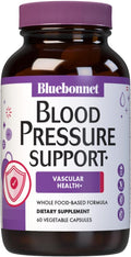 Bluebonnet Nutrition Blood Pressure Support Vascular Health* Non-GMO Vegan Gluten-Free Soy-Free Dairy-Free- 60 Vegetable Capsules 30 Servings