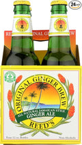 Reed'S Ginger Ale Original Ginger Brew Soda 12 Ounce (24 Glass Bottles)