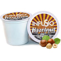 InfuSio Hazelnut Coffee Pods Single Serve Coffee Pods for Keurig K Cups Brewers - Premium Roasted 96 Count