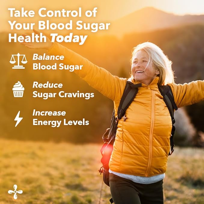 LifeSeasons GS Stabili-T - Blood Sugar Support Supplement - Healthy Circulation &amp Vision - Maintain Normal Levels - Chromium Cinnamon Gymnema Bilberry &amp Alpha Lipoic Acid - 90 Capsules