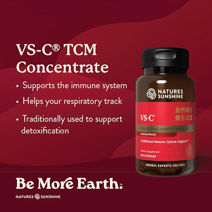Nature's Sunshine VS-C TCM Concentrate 30 Capsules