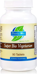 Priority One Vitamins Super Bio Vegetarian 90 Tablets - Immune System Support*- Clinical Strength - Benefits of Shiitake &amp Maitake Mushrooms.