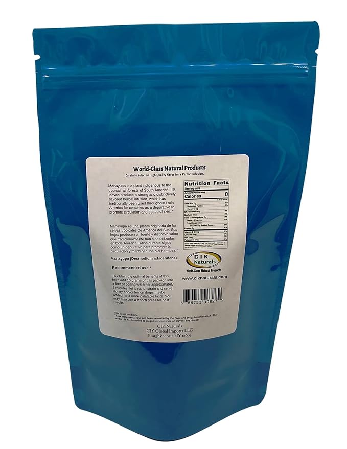 Manayupa Tea - Herbal Tea - Value Size (100g) Hierba Infante - 100% Natural