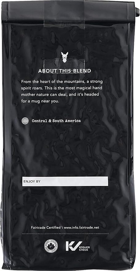Kicking Horse Coffee Grizzly Claw Dark Roast Whole Bean 10 oz - Certified Organic Fairtrade Kosher Coffee (Pack of 6) (Packaging may vary)10 Ounce (Pack of 6)