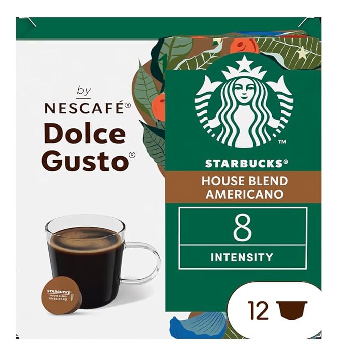 Nescafé Dolce Gusto Starbucks House Blend Americano Coffee Pods x12 (Pack of 1)