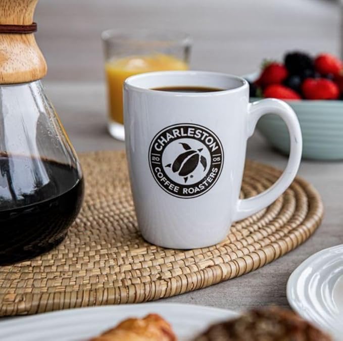 Charleston Coffee Roasters | Specialty Organic Whole Bean Coffee | Hand Picked Premium Slow Roast | (Charleston Organic Medium Roast) 28oz