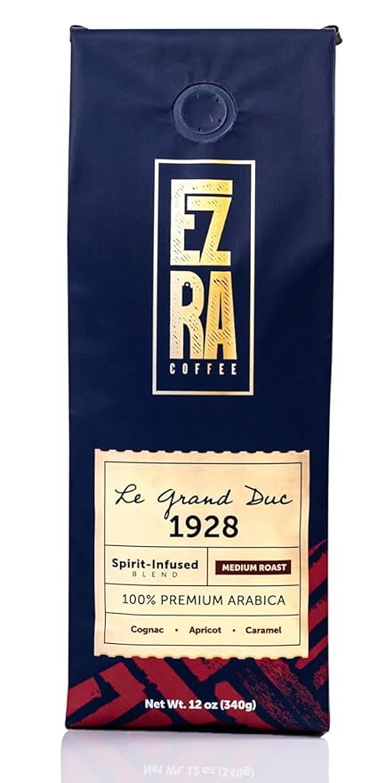 Le Grand Duc 1928 Medium Roast Whole Bean Coffee - 12 ounce