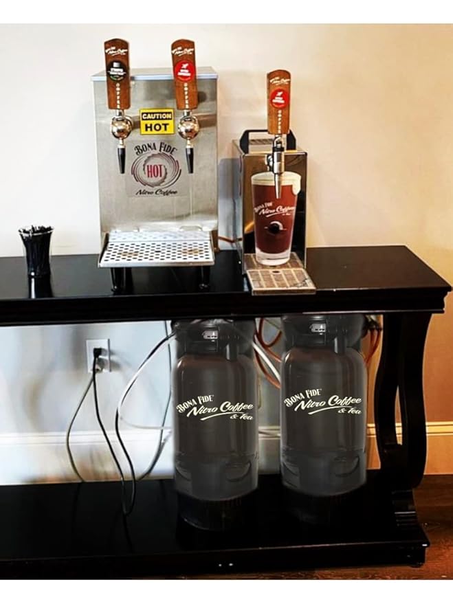 Cold Brew Vanilla Coffee Organic PET Keg 5 Gal Draft Coffee In Keg Still/Flat
