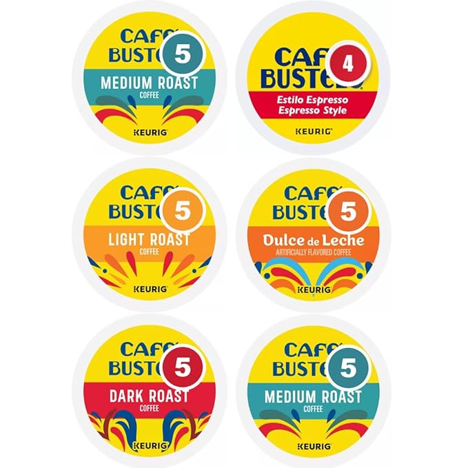 K-cups Variety Pack Sampler Includes Espresso Dark Medium Light And Dulce de Leche 24 Count