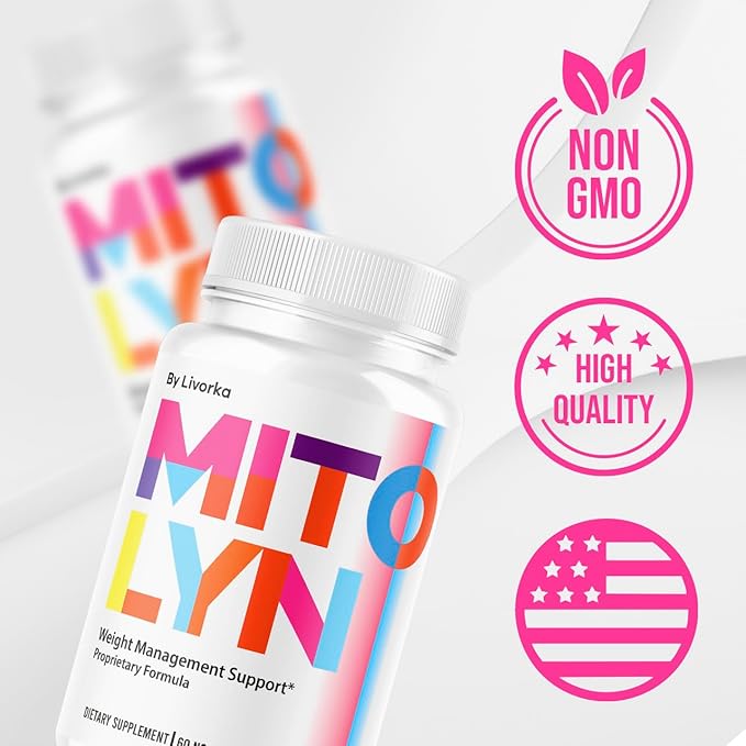 (3 Pack) Mitolyn Pills - Official Mitolyn Weight Pills Advanced Supplement Support - Maximum Strength Natural Mito Lyn Vitamins for Overall Health &amp Wellness Reviews 180 Capsules for 3 Months