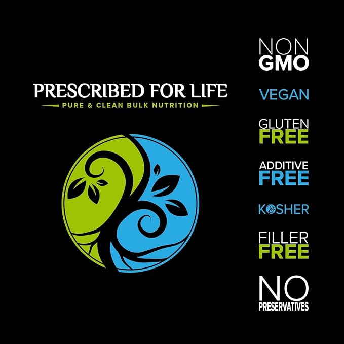 Prescribed for Life Lime Powder Natural &amp Unsweetened Spray Dried Lime Juice Powder Made from Real Limes Vegan Gluten Free Non GMO Reconstitute Ratio 1:2 (1kg / 2.2lb)