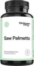 Saw Palmetto for Men and Women | Saw Palmetto Extract &amp Powder Blend | Hormonal Balance Urinary Health &amp Androgen Support | Support Hair Skin and Nail Health | 500mg Capsules | 100 Day Supp