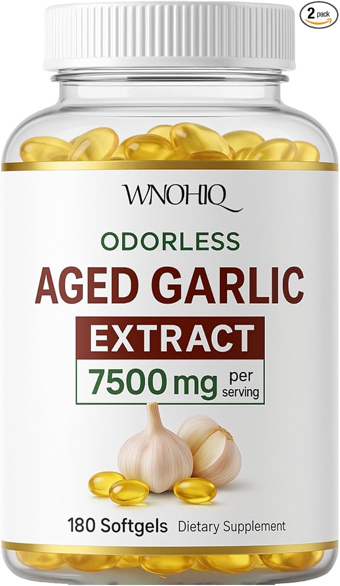 Aged Garlic Extract - 7500mg Odorless (1)