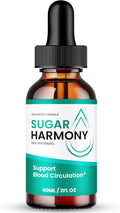 Sugar Harmony Drops SugarHarmony Blood Formula Support Supplement Drops - Maximum Strength All Natural Healthy Circulation Stable Levels &amp Overall Health Advanced Sugar Harmony Reviews (1 Pack