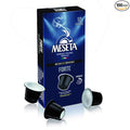 100 Meseta Forte Nespresso Compatible (Original Line) Capsules Italian Gourmet coffee the perfect choice for the lovers of strong coffee and for those who want to enjoy a creamy espresso Intensity 11