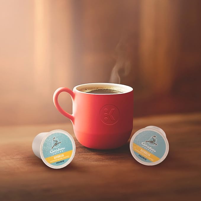 Caribou Coffee Daybreak Morning Blend Keurig Single-Serve K-Cup Pod Light Roast Coffee 72 Count