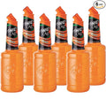 Finest Call Premium Peach Fruit Puree Drink Mix 1 Liter Bottle (33.8 Fl Oz) Pack of 6