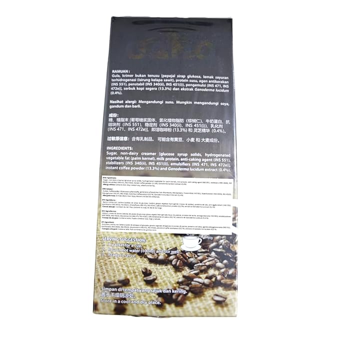 HAGEN Generic Gano Excel Gano Cafe Ganolicious KopiGano 3 in 1 Instant Premix Coffee 15 sachets x 21g (1 Box)