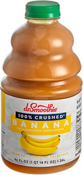 100% Crushed Banana Fruit Smoothie Mix 46 fl. oz. WS-103DR100BANA-NPF