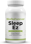Herbsforever Sleep Ez (Sleep Ease) (Ayurvedic Herbal Formulation) for Relaxation of Mind Body and Assistance of Blissful Sleep Pattern 60 vege Capsules 800 mg Each Concentrated Extract