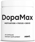DopaMax Dopamine Support Supplement – Motivation Focus &amp Drive Capsules – Brain Food Formula with L-Dopa for Mood Balance &amp Cognitive Support – 60 Capsules