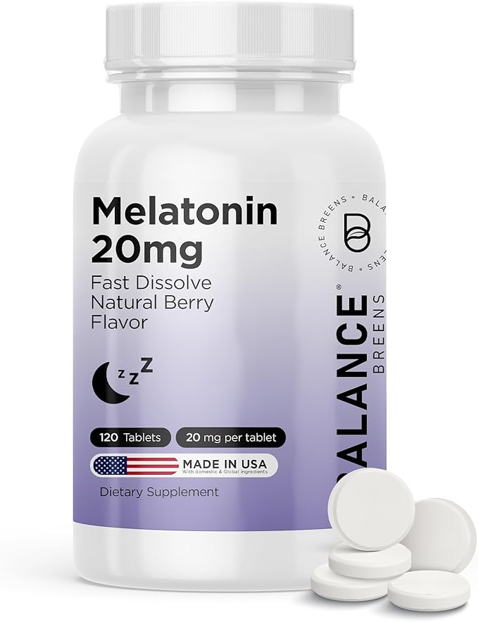 Balancebreens Melatonin + Hyaluronic Acid + Colostrum Wellness Support Bundle
