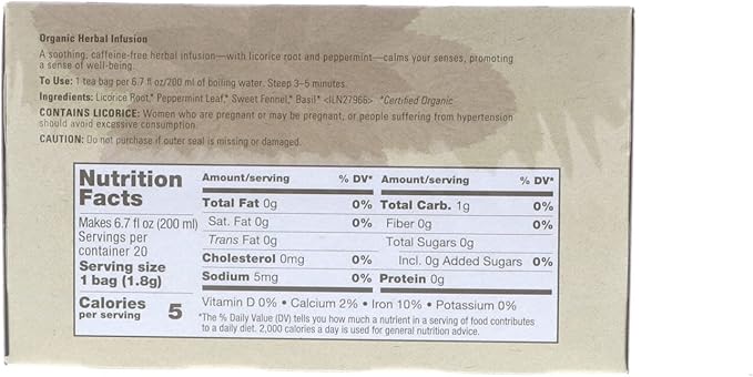 Aveda Comforting Tea Bags - 20x1.8g/0.06oz