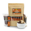 Cusa Tea &amp Coffee Dirty Chai Cold Brew. Premium Instant Coffee Rainforest Alliance Certified Arabica Beans. Drink Mix Packets Ready in Seconds Makes Hot or Iced Coffee (30 Servings)