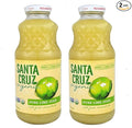 Santa Cruz - Organic Pure Lime Juice - 16 fl oz - 2 Pack - Plus GTF Sticker.
