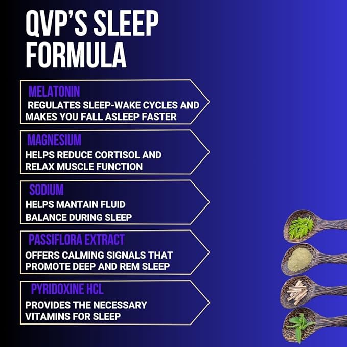 Deep Sleep Formula 60 Capsules All Natural Ingredients Improves Your Sleep Quality in A Natural Way Deep and REM