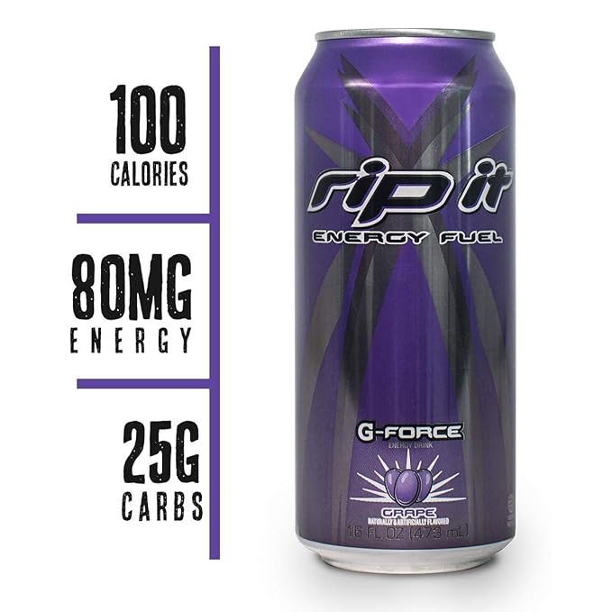 Rip It Energy Drinks Tribute Editions (G Force 6 Cans)