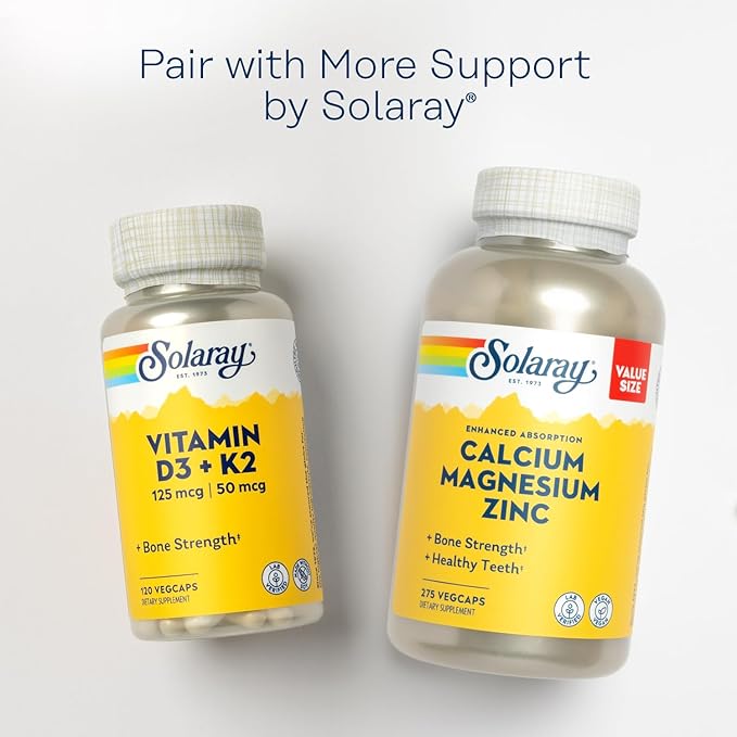 SOLARAY Spectro Multivitamin with Iron - Multi Vitamin with Calcium Magnesium Energizing Greens Herbs &amp Digestive Enzymes - Digestion Energy and Bone Health Support (41 Serv 250 CT)