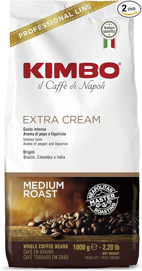 Kimbo Coffee Beans 32 Ounce (Pack of 2)