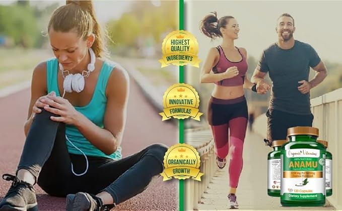 Organic Vitamins Anamu 1250mg 100% Organically Grown 240 Capsules Total Petiveria Allicea Vitamisan