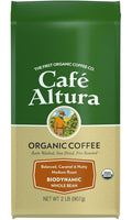 Cafe Altura Whole Bean Organic Coffee Biodynamic 2 lb Bag