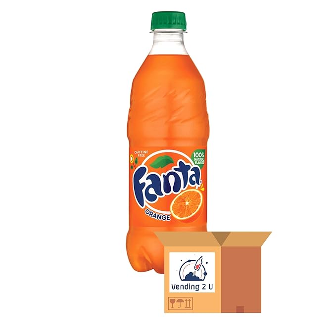 Fanta Orange 20oz Bottles 10 Units