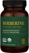 Global Healing Center - Organic Berberine (Berberina) with Ceylon Cinnamon &amp Black Pepper 1200 mg- Extra Strength Berberine Supplement &amp Complex for Weight Loss (60 Capsules)