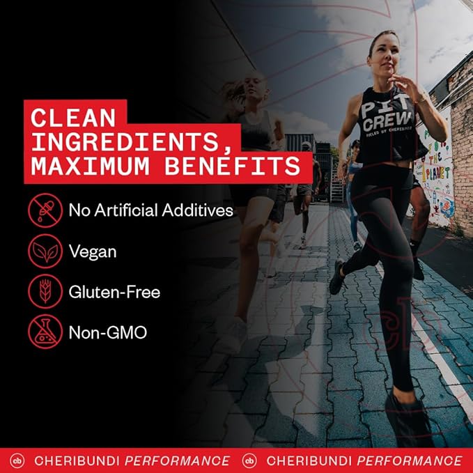 Cheribundi Tart Cherry Juice Protein | Tart Cherry Juice with Whey Protein | Athletes Recovery Drink | Promotes Restorative Sleep Muscle Recovery &amp Boosts Athletic Performance | 8 floz (24 Pack)