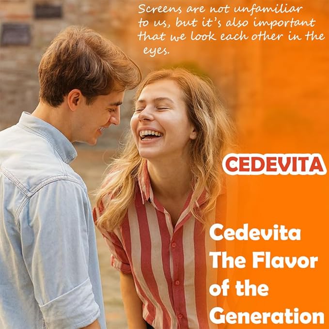 Cedevita Multivitamin Drink Healthy and Sweet Refreshing Vitamin Drink Powder Mix Lemon &amp Power Garnet with 9 Essential Vitamins Energy Drink - Pack of 12 0.5 L