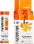 Skratch Labs Hydration Sports Drink Mix Packets – Real‑Fruit Electrolyte Powder for Fast Hydration &amp Endurance | Orange | 20 Pack | Vegan Non‑GMO Clean Ingredients