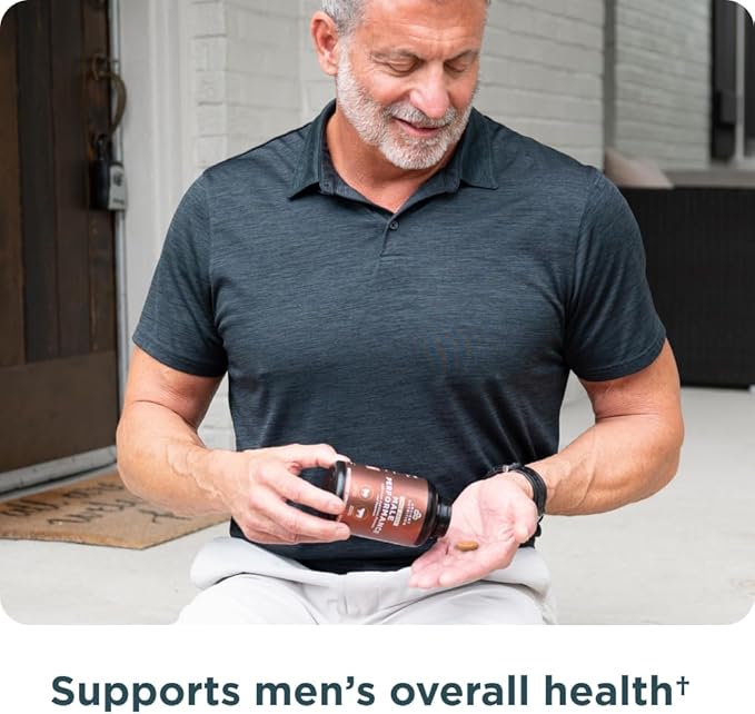 Ancient Nutrition Organ Supplements for Men Once Daily Grass-Fed and Wild Organ Complex Tablets Liver Prostate Pancreas Supports Male Performance Healthy Aging 30 Ct